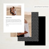 "Golden Gate Bridge" - Foil-Pressed Menus in Cloud by Hooray Creative - Back of Card Options