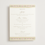 "Amalgamation" - Foil-Pressed Menus in Shubh by Creo Study - Front