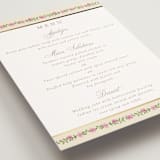 "Amalgamation" - Foil-Pressed Menus in Shubh by Creo Study - Detail
