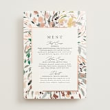 "Undone" - Foil-Pressed Menus in Garden by Itsy Belle Studio - Front