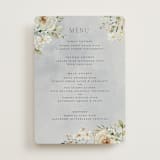 "Love Song" - Foil-Pressed Menus in Meadow by Petra Kern - Front