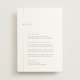 "London" - Foil-Pressed Menus in Classic by Kelly Schmidt - Front