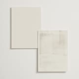 "To Hold" - Foil-Pressed Menus in Ivory by Carolyn Nicks - Back of Card Options