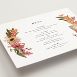 "Harmony" - Foil-Pressed Menus in Summer by Susan Moyal - Detail