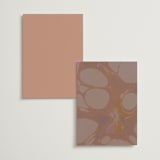 "Unity" - Foil-Pressed Menus in Clay by Morgan Kendall - Back of Card Options