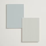 "Emma" - Foil-Pressed Menus in Provincial by Angela Thompson - Back of Card Options