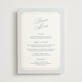 "Seashore" - Foil-Pressed Menus in Coast by Kelly Schmidt - Front