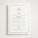 "othellolagkage" - Foil-Pressed Menus in Pearl by chocomocacino - Front