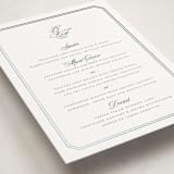 "othellolagkage" - Foil-Pressed Menus in Pearl by chocomocacino - Detail