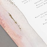 "Painted Desert" - Foil-Pressed Menus in Sandstone by Hooray Creative - Detail