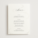 "Disney's Cinderella Castle" - Foil-Pressed Menus in Magic by Kelly Schmidt - Front