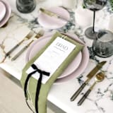 "PRISM FLATWARE // 6 PIECE SET IN CHARCOAL + GOLD" - Flatware Sets in brown by borrowed BLU