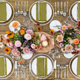 "PRISM FLATWARE // 6 PIECE SET IN CLEAR + SILVER" - Flatware Sets in natural by borrowed BLU