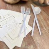 "Mod Cutlery | Old Barn" - Flatware Sets in black by Prêt-à-PartyNY