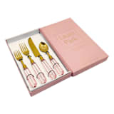 "Acrylic Flatware Set - Blush Pink" - Flatware Sets in pink by Laura Park