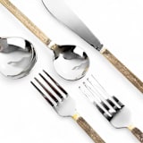 "La Tavola Flatware Set" - Flatware Sets in brass by Shelton Metal