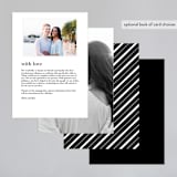 "Gilded Frame" - Gloss-Press® Menus in Cloud by Stacey Meacham - Back of Card Options