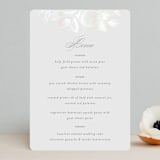 "Idyllic" - Gloss-Press® Menus in The Pearl by Design Lotus - Front