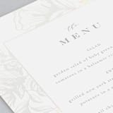 "Beautiful Bouquet" - Gloss-Press® Menus in Cathedral by Jennifer Postorino - Detail
