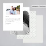 "Au Jardin" - Gloss-Press® Menus in Opal by Rochelle Renee - Back of Card Options
