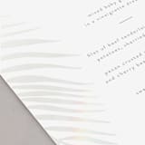 "Palm Vibes" - Gloss-Press® Menus in Porcelain by Pixel and Hank - Detail