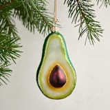 "Avocado Glass Ornament by Whitehurst" - Ornaments in Avocado by Minted - In-Situ