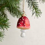 "Red Top Mushroom" - Ornaments in Redcap by Minted - In-Situ