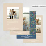 "Let every heart" - Minted x The Met Holiday Cards in Parchment by Jennifer Wick - Back of Card Options