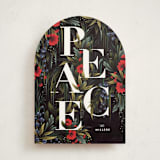 "Garden Peace" - Minted x The Met Holiday Cards in Coal by Angela Marzuki - Front