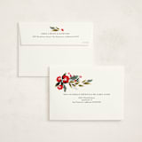 "Garden Peace" - Minted x The Met Holiday Cards in Coal by Angela Marzuki - FREE Recipient Addressing