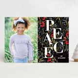 "Garden Peace" - Minted x The Met Holiday Cards in Coal by Angela Marzuki - Front