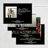 "Garden Peace" - Minted x The Met Holiday Cards in Coal by Angela Marzuki - Back of Card Options