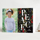 "Garden Peace" - Minted x The Met Holiday Cards in Coal by Angela Marzuki - Folded Card