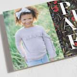 "Garden Peace" - Minted x The Met Holiday Cards in Coal by Angela Marzuki - Detail