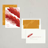 "Festive Foliage" - Minted x The Met Holiday Cards in Peppermint by Carrie Moradi - Assembled