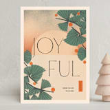 "Kameido " - Minted x The Met Holiday Cards in Pumpkin by Meg Gleason - Front
