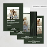 "Joyful Ballerina" - Minted x The Met Holiday Cards in Scarlet by Robin Ott - Back of Card Options