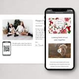 "Floral Bliss" - Minted x The Met Holiday Cards in Mulled Wine by Nicole Simms - More Ways to Customize