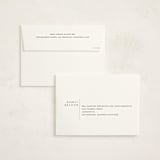 "Abstract Floral" - Minted x The Met Holiday Cards in Noir by Caryn Owen - FREE Recipient Addressing