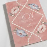 "Gulizar" - Minted x The Met Holiday Cards in Winter Rose by Carrie ONeal - Detail