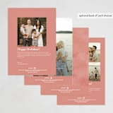 "Gulizar" - Minted x The Met Holiday Cards in Winter Rose by Carrie ONeal - Back of Card Options