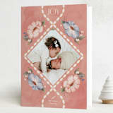 "Gulizar" - Minted x The Met Holiday Cards in Winter Rose by Carrie ONeal - Folded Card
