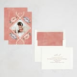 "Gulizar" - Minted x The Met Holiday Cards in Winter Rose by Carrie ONeal - Assembled