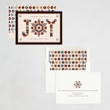 "Joy Quilt" - Minted x The Met Holiday Cards in Walnut by Erica Krystek - Assembled