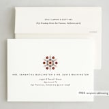"Joy Quilt" - Minted x The Met Holiday Cards in Walnut by Erica Krystek - FREE Recipient Addressing