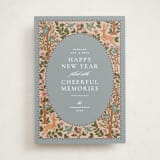 "Holiday Flora and Fauna" - Minted x The Met Holiday Cards in Blue Jay by Creo Study - Front