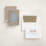 "Holiday Flora and Fauna" - Minted x The Met Holiday Cards in Blue Jay by Creo Study - Assembled