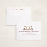 "Holiday Flora and Fauna" - Minted x The Met Holiday Cards in Mulled Wine by Creo Study - FREE Recipient Addressing