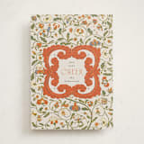 "Jardin Chinois" - Minted x The Met Holiday Cards in Coral by Gwen Bedat - Front