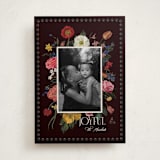 "A Bouquet of Joy" - Minted x The Met Holiday Cards in Midnight by Susan Moyal - Front
